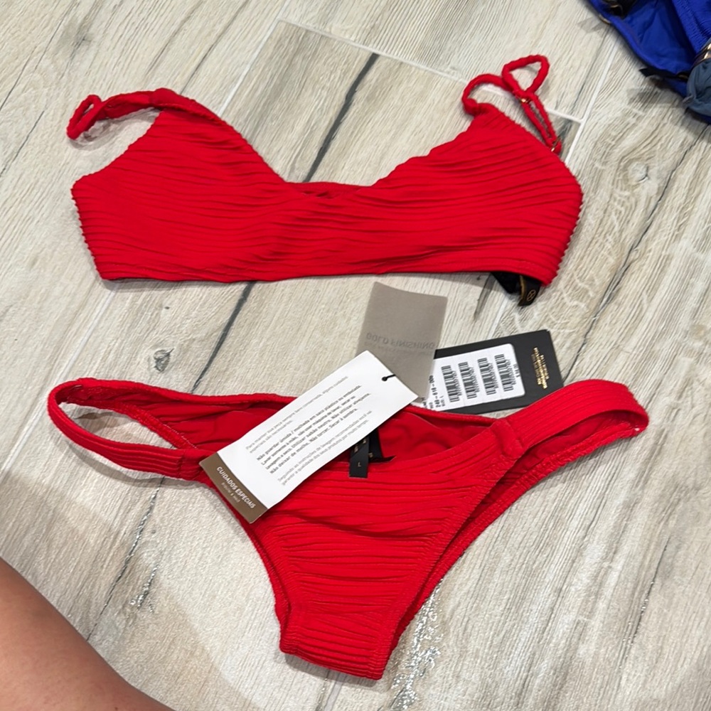 Vix Swimwear Red/Scarlet Bikini Set